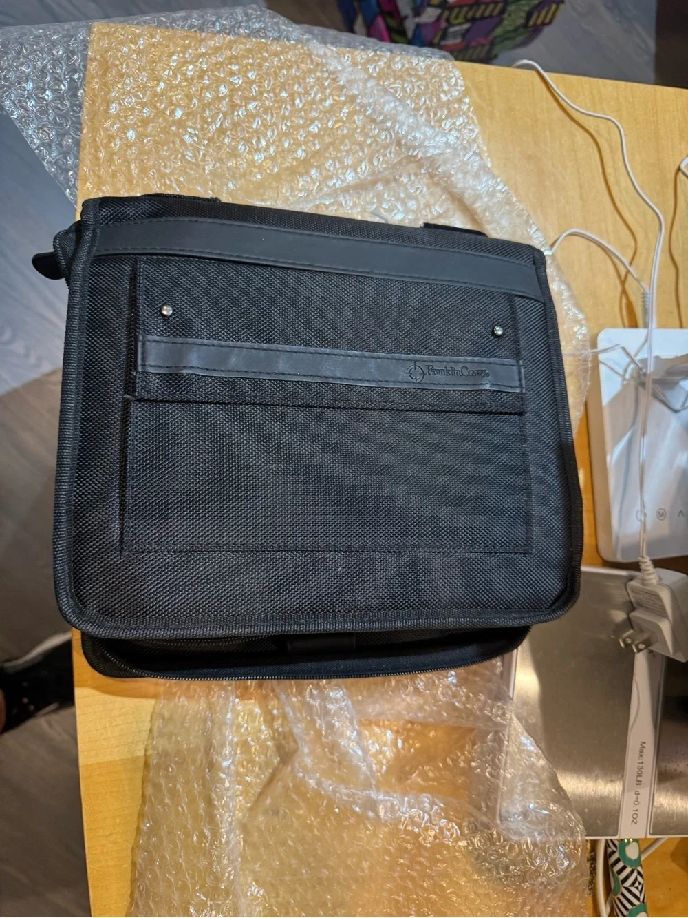 Franklin Covey Friday Binder Compact Black Mens Travel Organizer Bag  Planners